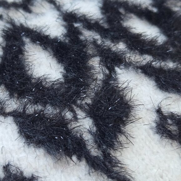 NWT Chico's Tinsel Sparkle Fair Isle Sweater - Picture 5 of 10